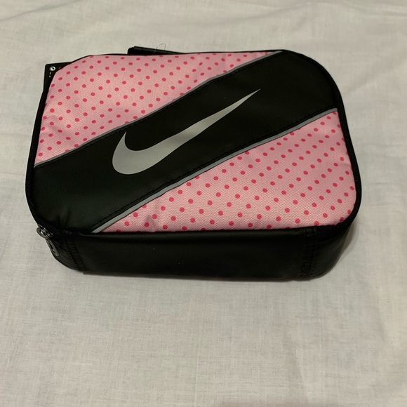 pink nike lunch box